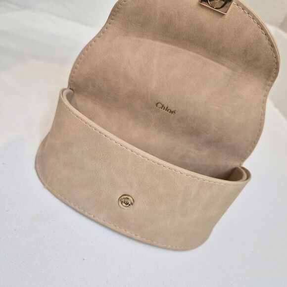 Authentic Chloe CE153S Gold Metal Pierced Round Gradient Sunglasses Case Italy main image 5